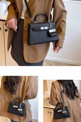 Luna Black Birk Sling Bag With Charm