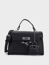 Luna Black Birk Sling Bag With Charm