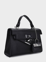 Luna Black Birk Sling Bag With Charm