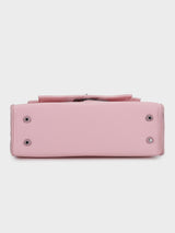 Luna Pink Birk Sling Bag With Charm