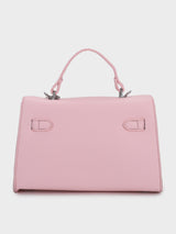 Luna Pink Birk Sling Bag With Charm