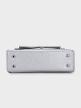 Luna Silver Birk Sling Bag With Charm