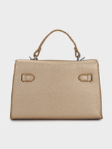 Luna Golden Birk Sling Bag With Charm