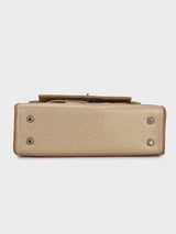 Luna Golden Birk Sling Bag With Charm