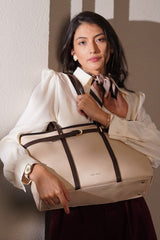 Carmen Beige Totebag