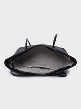 Mw Teds Black Tote Bag With Charm