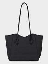 Mw Teds Black Tote Bag With Charm