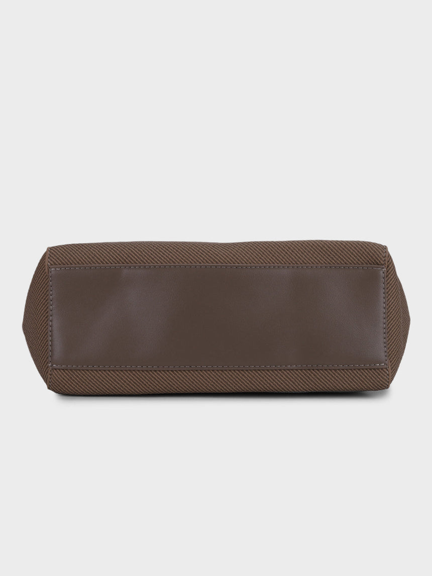 Mw Teds Beige Tote Bag With Charm