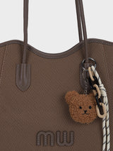 Mw Teds Beige Tote Bag With Charm