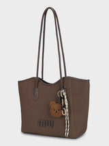 Mw Teds Beige Tote Bag With Charm