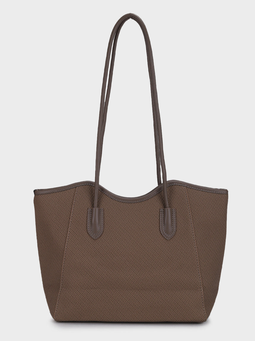 Mw Teds Beige Tote Bag With Charm