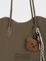 Mw Teds Green Tote Bag With Charm
