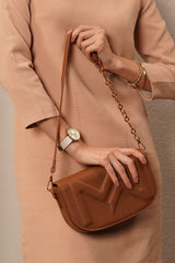 Mw Laura  Tan Brown Sling Bag