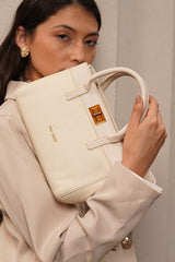 Keya White Sling Bag