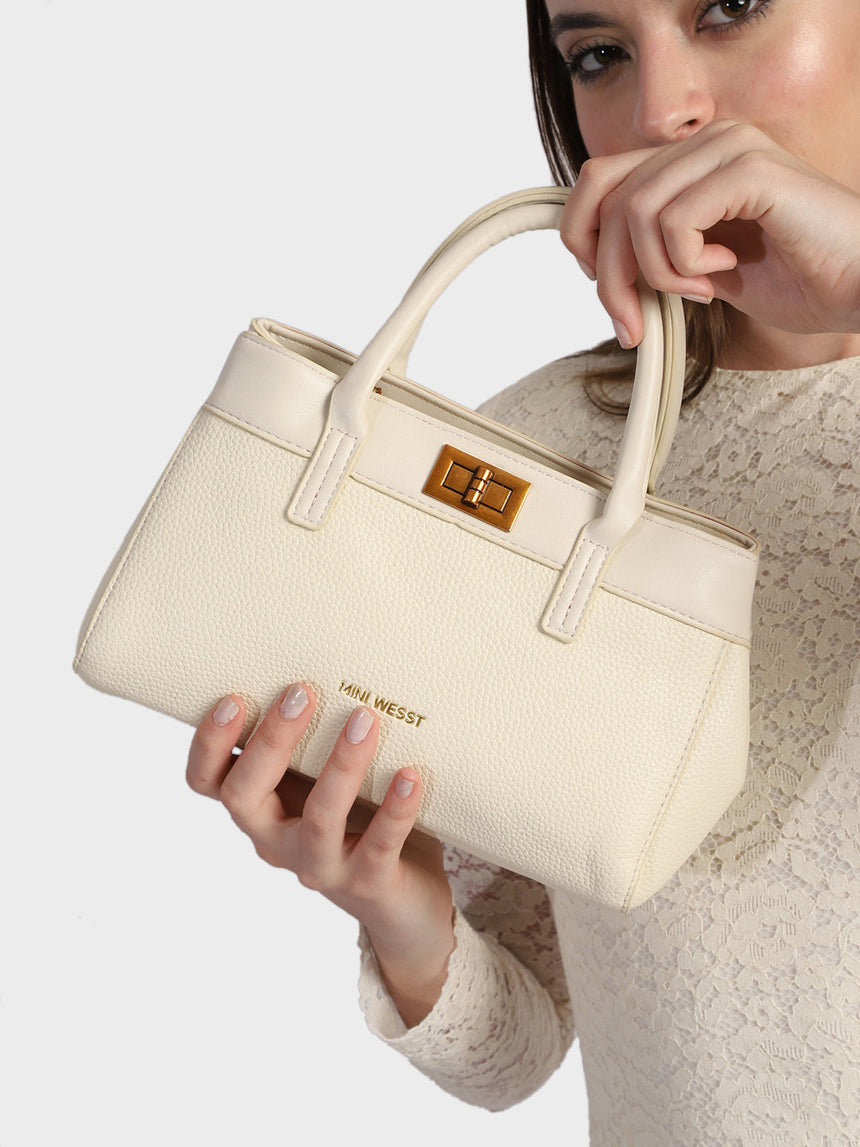 Keya White Sling Bag