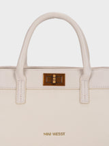 Keya White Sling Bag