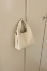 Hilary White Bucket Sling Bag