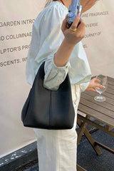 Hilary Black Bucket Sling Bag