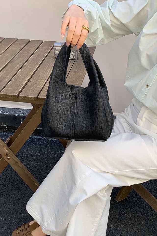 Hilary Black Bucket Sling Bag