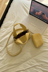 Hilary Yellow Bucket Sling Bag