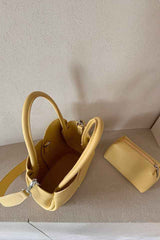 Tulip Yellow Bucket Handbag