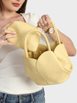 Tulip Yellow Bucket Handbag
