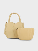 Tulip Yellow Bucket Handbag