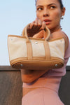 Valentina Beige Mini Handbag