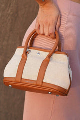 Valentina Brown Mini Handbag