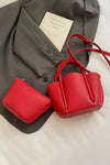Barbara Red Bucket Handbag