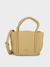 Barbara Yellow Bucket Handbag