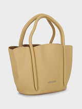 Barbara Yellow Bucket Handbag