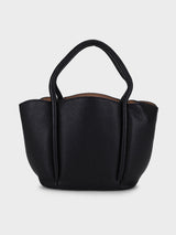 Barbara Black Bucket Handbag
