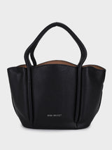Barbara Black Bucket Handbag