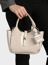 Clara Beige Bella Handbag