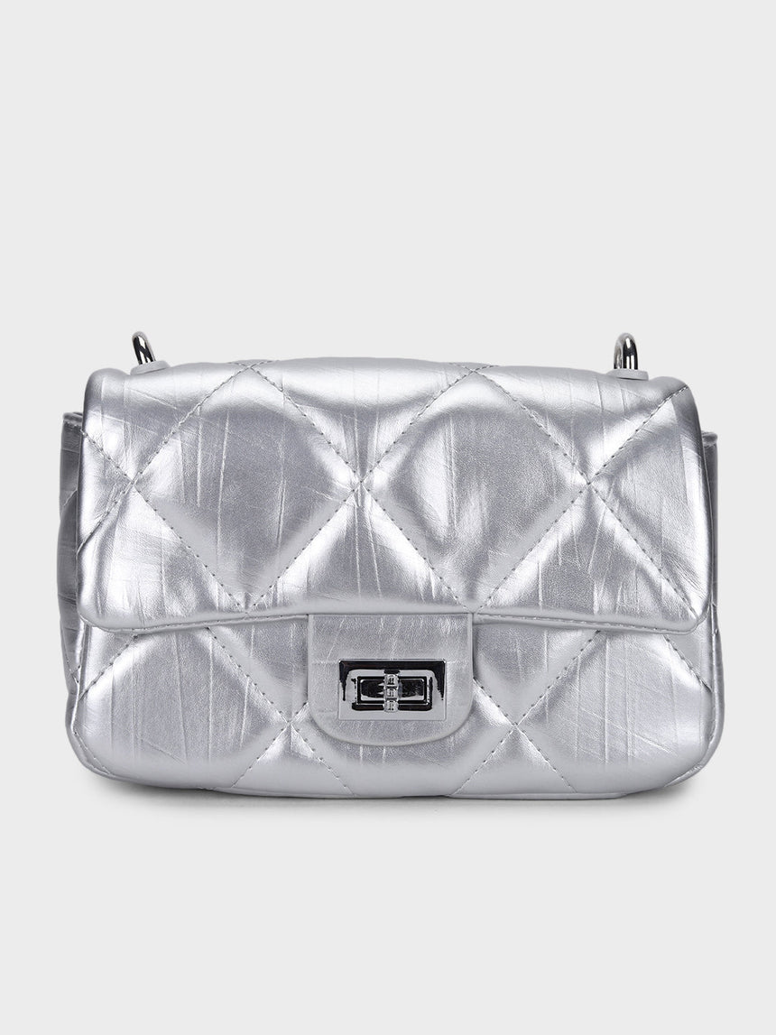 Nam Silver Sling Bag