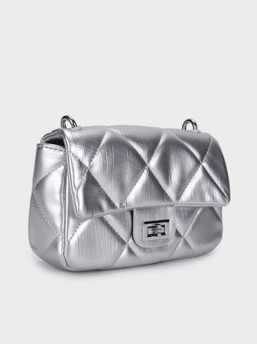 Nam Silver Sling Bag