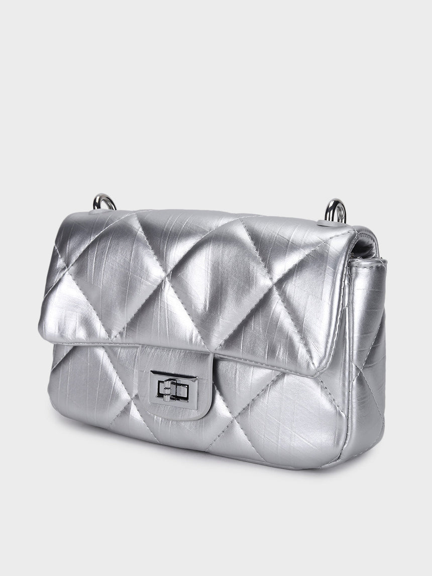 Nam Silver Sling Bag