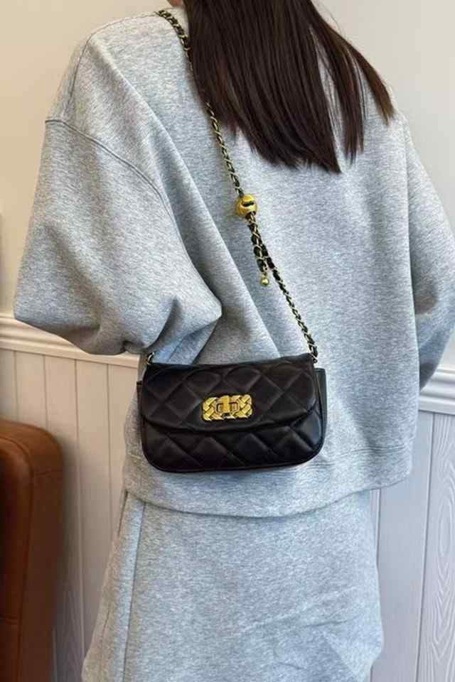 Athena Black Sling Bag