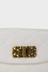 Athena White Sling Bag