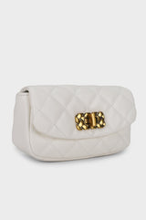 Athena White Sling Bag