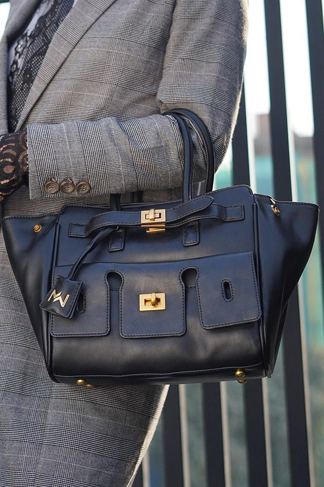 Hazel Black Handbag