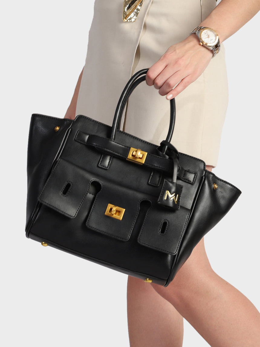 Hazel Black Handbag