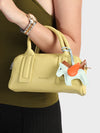 Nora Yellow Sling Bag With Charm