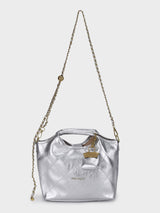 Leslie Silver Handbag With Charm
