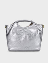 Leslie Silver Handbag With Charm