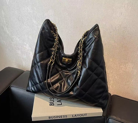 Cynthia Black Tote Bag