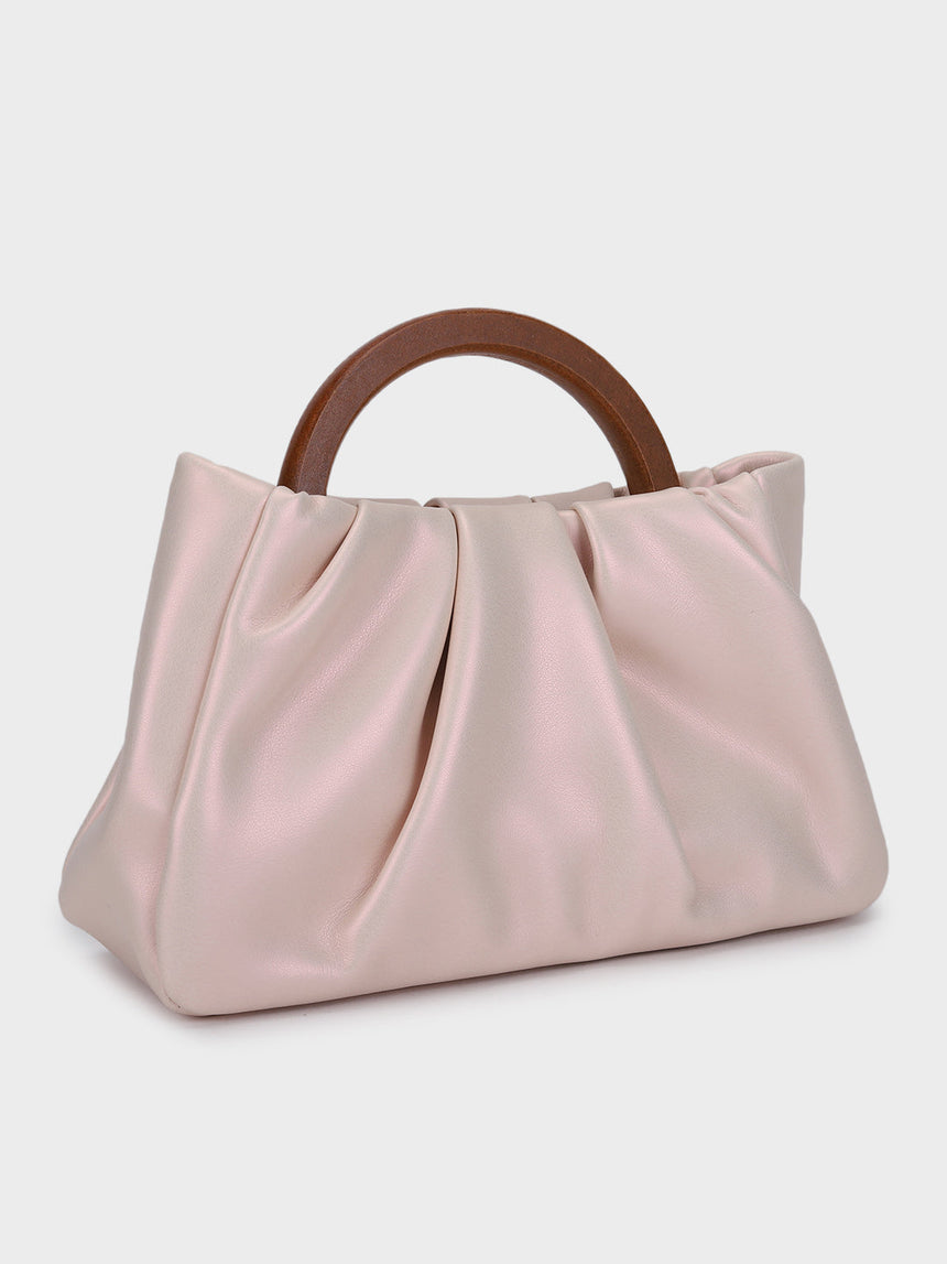 Esther Pink Handheld Clutch