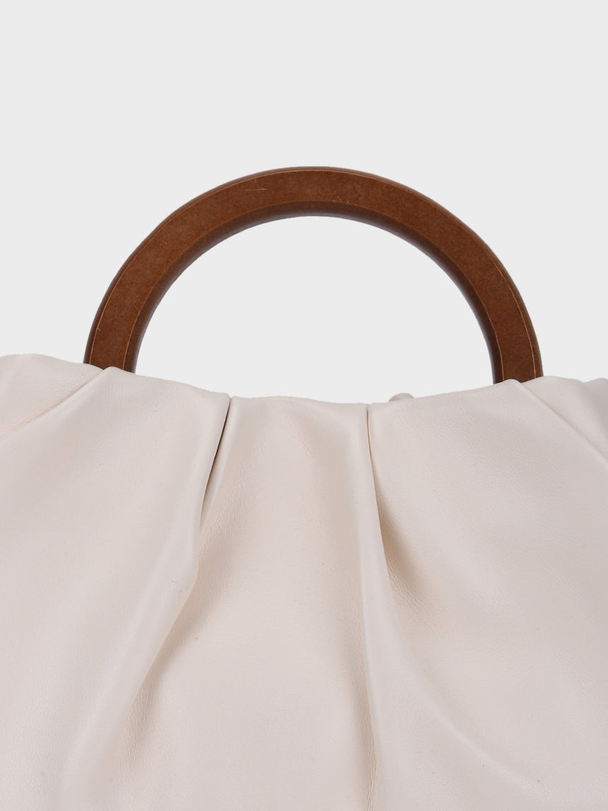 Esther Golden Handheld Clutch