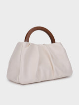 Esther Golden Handheld Clutch